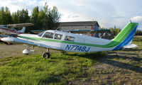 N7748J @ FAI - Piper Pa-32-260 at Fairbanks East Ramp, AK - by Terry Fletcher