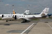 S5-BAX @ EBBR - parked on General Aviation apron (Abelag) - by Daniel Vanderauwera