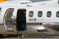 S5-BAX @ EBBR - parked on General Aviation apron (Abelag) - by Daniel Vanderauwera