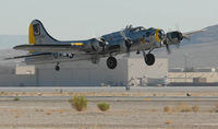 N390TH @ LSV - Take off at Nellis AFB NV - by J.G. Handelman