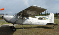 N2986A @ AK28 - Cessna 180 at Chena Marina Fairbanks - by Terry Fletcher