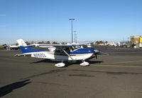 N262CL @ PAO - 2004 Cessna 182T taxying in late afternoon sun @ Palo Alto, CA - by Steve Nation