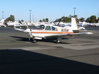 N1351W @ PAO - 1963 Mooney M20C taxying in late afternoon sunshine @ Palo Alto, CA - by Steve Nation