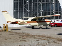 N6170N @ SNS - 1978 Cessna T210M in late afternoon sun @ Salinas, CA - by Steve Nation