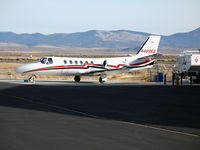 N489SS @ MEV - 1984 Cessna 550 @Minden, NV - by Steve Nation