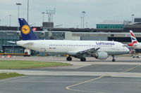 D-AIQU @ EGCC - Lufthansa - Taxiing - by David Burrell