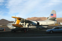 N7025N @ CXP - 1955 Grumman HU-16 BuAer 141262 in United states Navy VIP colors @ Carson City, NV - by Steve Nation