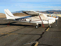 N8353X @ CXP - 1961 Cessna 172C with cockpit cover @ Carson City, NV - by Steve Nation