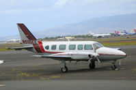 N500EE @ HNL - 1980 Piper PA-31-350 @ Honolulu, HI - by Steve Nation