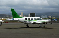 N59722 @ HNL - ex-Air Moloka'i 1975 Piper PA-31-350 @ Honolulu, HI - by Steve Nation