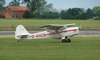 G-AHCN @ EGNW - 1946 Auster J1N at Wickenby Wings and Wheels 2008 - by Terry Fletcher