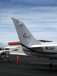 N3XF @ SAC - Close-up tail 2006 Epic Air Llc EPIC LT @ Sacramento, CA - by Steve Nation