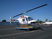 N955FM @ KVNY - N955FM KLOS Bell 206 BIII - by Iflysky5