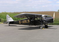 G-ABLS @ EGBT - de Havilland DH80A PUSS MOTH - by Roger Syratt