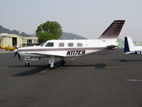 N117KR @ DVO - 1997 Piper PA 46-350P @ Novato-Gnoss Field, CA - by Steve Nation