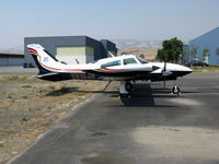 N318JS @ O69 - Cessna T310R getting ready for Mexican registry @ Petaluma, CA - by Steve Nation
