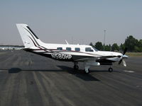 N580HP @ O69 - 2007 Piper Aircraft Inc PA46-500T @ Petaluma, CA - by Steve Nation