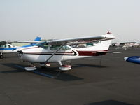 N759ZN @ DVO - 1978 Cessna 182Q in very hazy conditions @ Novato-Gnoss Field, CA - by Steve Nation