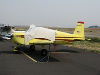 N9459L @ DVO - 1971 American Aviation AA-1A with cover and color! @ Novato-Gnoss Field, CA - by Steve Nation