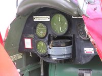 G-ADIA @ EGBK - Front cockpit of Tiger Moth - by Simon Palmer