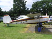 G-BYCD @ EGSP - Cessna 140 at Sibson - by Simon Palmer