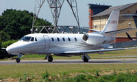 G-OMEA @ EGGW - Citation Excel of Marshalls (Cambridge) at luton - by Terry Fletcher