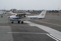 N236SP @ SQL - 1999 Cessna 172S taxying on ramp @ San Carlos, CA - by Steve Nation