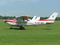 G-RCWK @ EGBK - Cessna Skylane visiting Sywell - by Simon Palmer