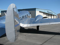 N418GB @ CXP - Super senior age Beech on display at the Carson City Open House - by Gary Schenauer