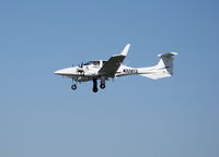 N328TS @ PAO - 2006 Diamond Aircraft Ind Inc DA 42 on final approach @ Palo Alto, CA - by Steve Nation