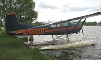 N1978U @ LHD - Cessna A185E at Lake Hood - by Terry Fletcher