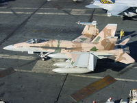 UNKNOWN - US Navy FA-18 painted with experimental camo pattern - by Iflysky5