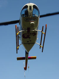 N955FM - N955FM KLOS Bell 206 BIII up close and personal - by Iflysky5