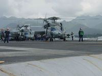 UNKNOWN - SH-60's prepare to launch for carrier guard, it is always done when moving in and out of port - by Iflysky5