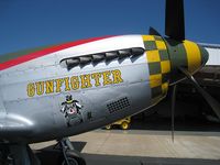 N5428V @ M01 - N5428V P-51D GUNFIGHTER Exhaust & engine detail - by Iflysky5