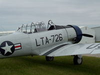 N92761 @ KVPZ - 1952 AT-6G Texan on display at the Indiana Aviation Museum - by Mike Prentiss