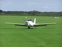 G-CCEF @ EGBK - Europa taxying at Sywell - by Simon Palmer