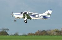 G-ZIPA @ EGBT - Commander 114 takes off from Turweston - by Simon Palmer