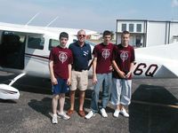 N8576Q @ T67 - Young Eagle flight participant (Ulster Project Arlington, TX) - by Zane Adams