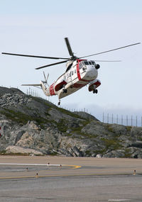 OY-HGZ @ BGGH - S-61 Air Greenland - by Christian Waser