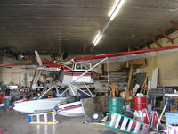 N185JD @ KDYT - Parked inside the hangar. - by Mitch Sando