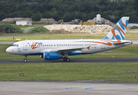 TC-IZM @ EDDL - Taxiing to her parking stand. - by Philippe Bleus