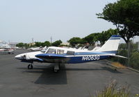 N4063G @ HWD - 1972 Piper PA-34-200 in smoky conditions @ Hayward Air Terminal, CA - by Steve Nation