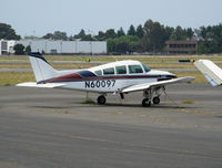 N60097 @ HWD - 1978 Beech C24R in smoky conditions @ Hayward Air Terminal, CA - by Steve Nation
