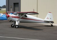 N1050K @ HWD - 1946 Luscombe 8E as NC1050K in smoky conditions @ Hayward Air Terminal, CA - by Steve Nation