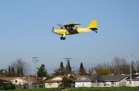 N2565F @ SAC - 1965 Champion 7GCAA from Livermore, CA on final @ Sacramento Executive Airport, CA - by Steve Nation