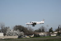 N4770F @ SAC - 1976 Piper PA-28-181 on final @ Sacramento Executive Airport, CA - by Steve Nation