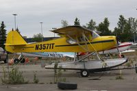 N3571T @ LHD - General Aviation parking area at Anchorage - by Timothy Aanerud