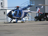 N220PD @ SCK - Oakland (CA) PD 1993 McDonnell Douglas Helicopter 369E visiting @ Stockton Muni Airport, CA - by Steve Nation