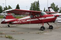 N4576C @ ANC - General Aviation parking area at Anchorage - by Timothy Aanerud